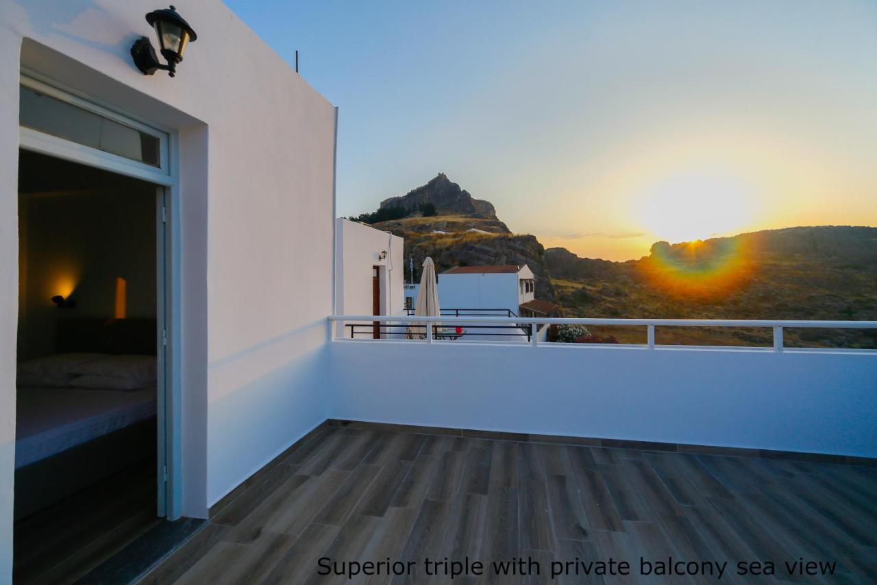St. Paul'S Bay View Suites Líndos Exteriér fotografie