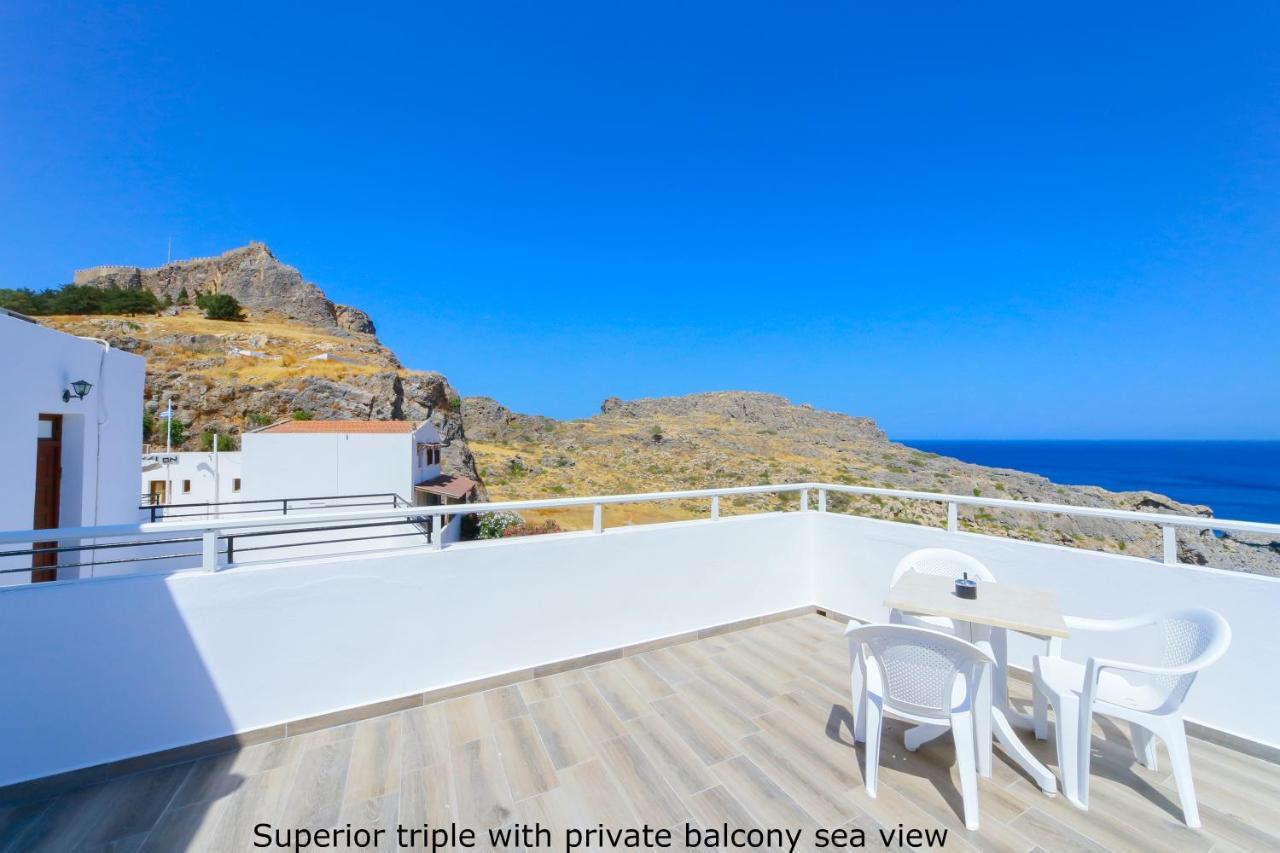St. Paul'S Bay View Suites Líndos Exteriér fotografie