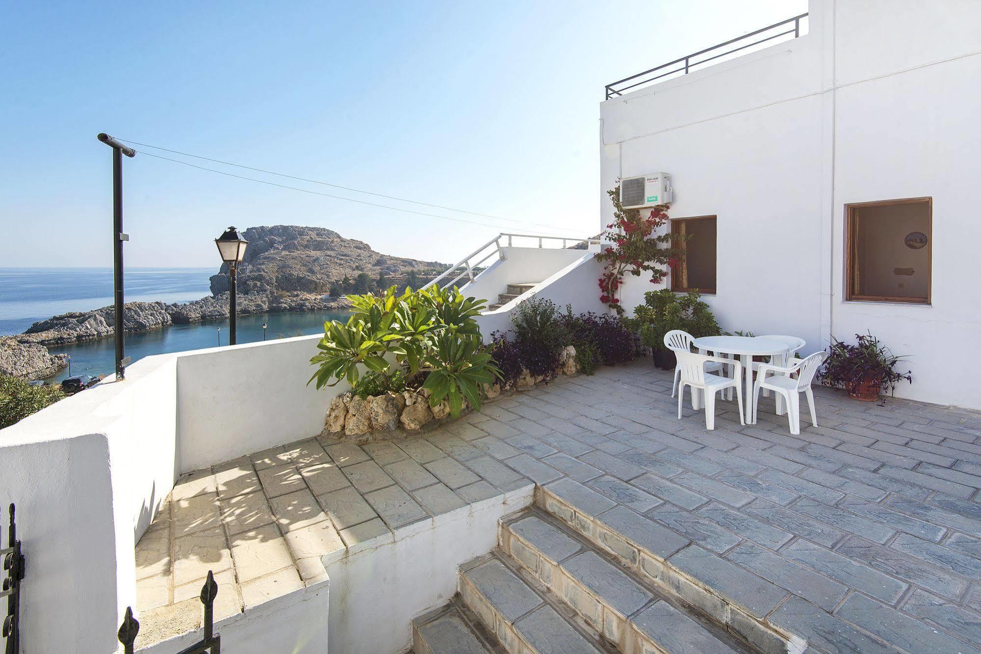 St. Paul'S Bay View Suites Líndos Exteriér fotografie
